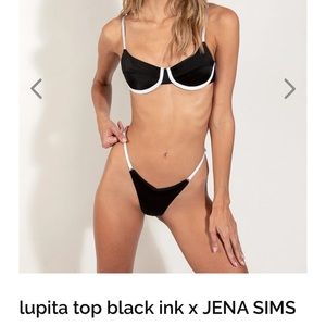 Oneone swimwear lupita top & alli bottom bikini set size (s)